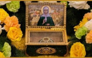 Пребывание ковчега с частицей мощей святой блаженной Матроны Московской